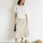 Nosbyn – Chân Váy Chữ A Midi – N207-S002