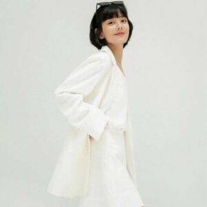 Nosbyn - Chân Váy Ngắn Linen - N205-S001