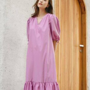 Nosbyn - Đầm Bèo Maxi Dáng Suông N204-D001