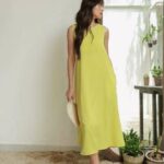 Nosbyn – Đầm Sát Nách Dáng Suông – N207-D003