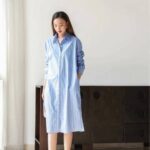 Nosbyn – Đầm Sơ Mi Cotton – N206-D002
