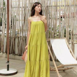 Nosbyn - Đầm Tầng Hai Dây Maxi - N207-D001