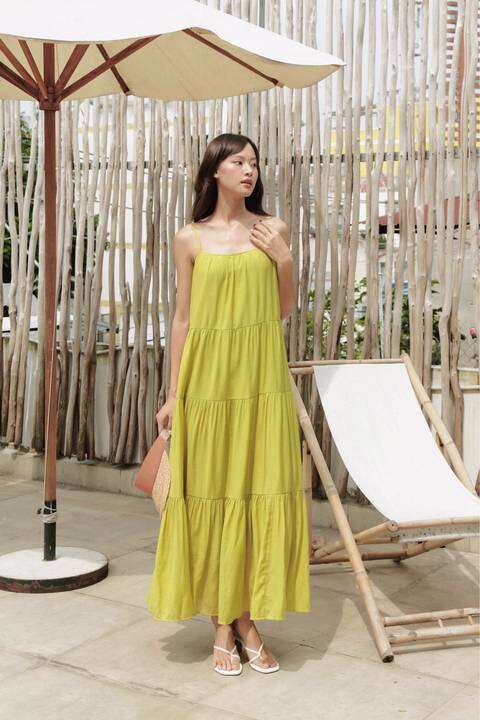 Nosbyn – Đầm Tầng Hai Dây Maxi – N207-D001