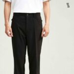 Quần âu ống đúng nam SSSTUTTER đỉa quần bản to cách điệu DORE TROUSERS