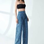 Quần jeans dài dáng loe V-SIXTYFOUR – 220WD1084A1934