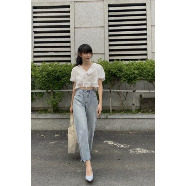 Quần jeans dài ống đứng REG JEANS