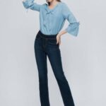 Quần jeans nữ dáng loe V-SIXTYFOUR – 319WD2084B2990