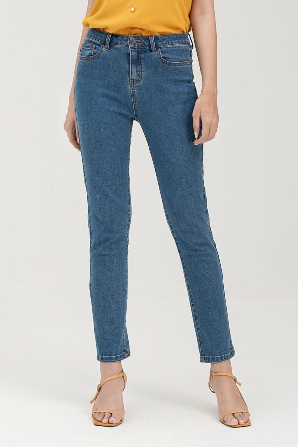 Quần jeans nữ dáng skinny FWJN22SS08C