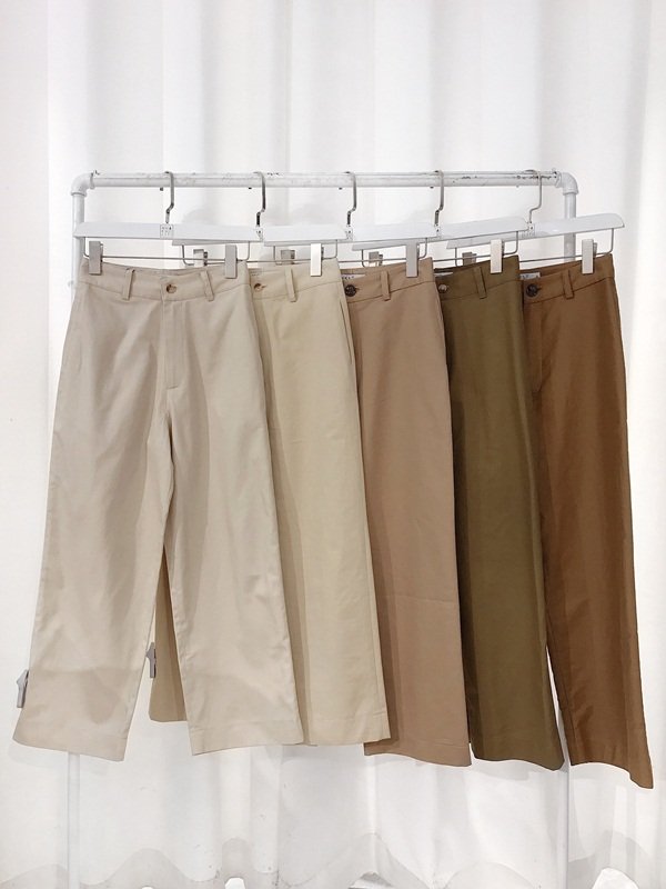 Quần kaki ống rộng lửng TK