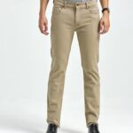 Quần khaki jean form ôm KP21SS10-JN