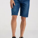 Quần short jeans nam form vừa SP22SS03-JN