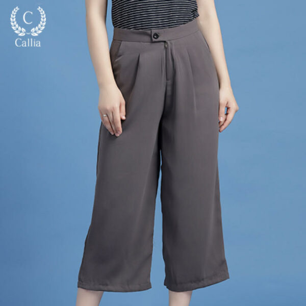 Quần lửng cho nữ màu đen Nora Cullotes