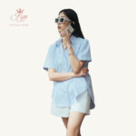 REN – Áo Sơ Mi Ngắn Tay Sọc