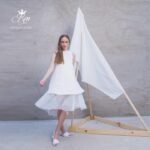REN – Đầm Bèo Lai Lưới Dáng Xòe