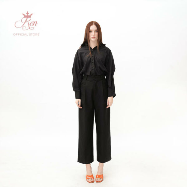 REN - Quần Dài Xếp Li Hai Túi Sau