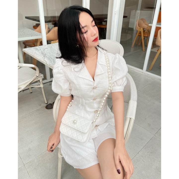 SET THIẾT KẾ LINEN DẠO PHỐ( ÁO VÀ QUẦN)