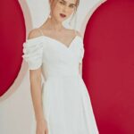 SO BY SO – AMBER Đầm hai dây xếp ly