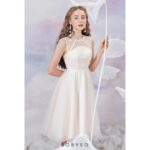 SO BY SO – SARA Đầm phối ren nhiều lớp đính hoa