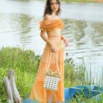 SÒ VINTAGE – FOLEY SET áo và chân váy trễ vai