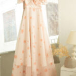 SÒ VINTAGE – LILIE Đầm maxi bèo trễ vai