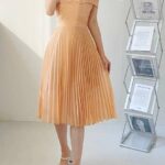 SÒ VINTAGE – MARILYN Short version Đầm xếp ly 2 dây
