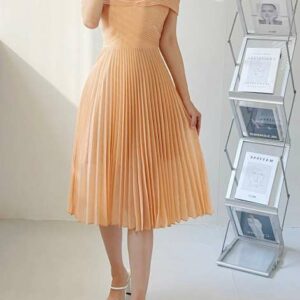 SÒ VINTAGE - MARILYN Short version Đầm xếp ly 2 dây
