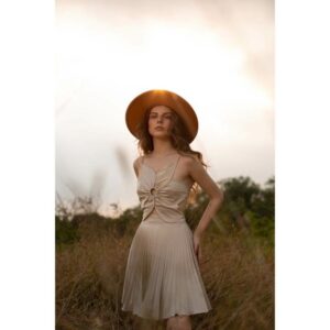 SÒ VINTAGE - TIME TO BLOOM set áo và chân váy xếp li