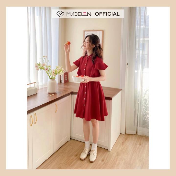 Mua Đầm xoè nhún bèo 1 dây cách điệu -MS5HN ( Size M/L/XL/2XL đến 71kg )  MMR | Tiki