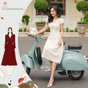 Váy dự tiệc hàng thiết kế chính hãng Giian - V2471
