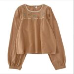 Woodie Linen Top – Áo Linen Tay Phồng Vintage – Remmus.Vn