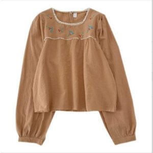 Woodie Linen Top - Áo Linen Tay Phồng Vintage - Remmus.Vn