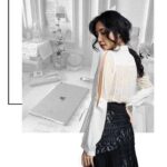 Áo kiểu sơ mi xẻ tay dài phối ren gài nút-Nguyen.atelier