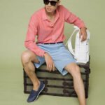 Áo Sơ Mi Nam Linen Hồng Men In Style F2 SMM203