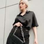 ÁO SOMI SILK ĐEN