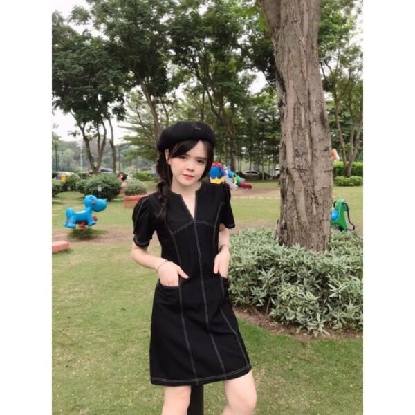 Đầm đột chỉ có túi