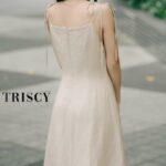 Đầm Linen 39D014 TRISCY