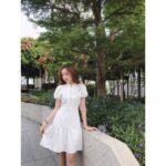 Đầm ren viền 2 tầng Julie House