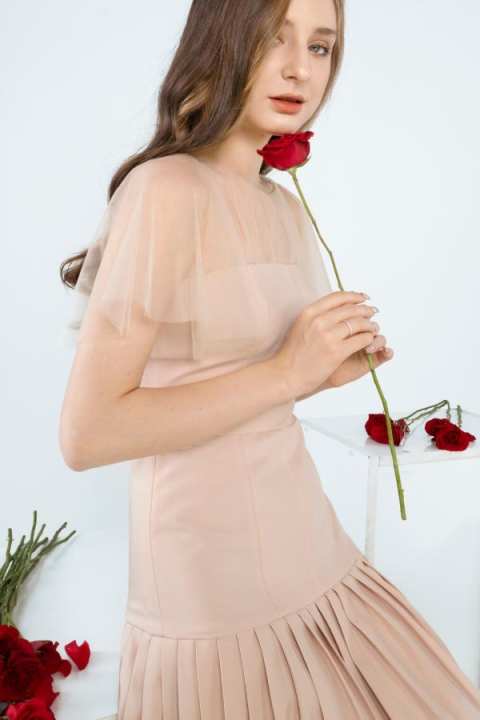 Đầm xoè Almi Dress 49D011 TRISCY