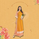 Sumire Store Áo dài Bách Hoa Xuân – Vàng