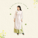 Sumire Store Áo dài linen Thêu tay An Nhiên