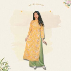 Sumire Store Áo dài Truyền thống Ánh Kim