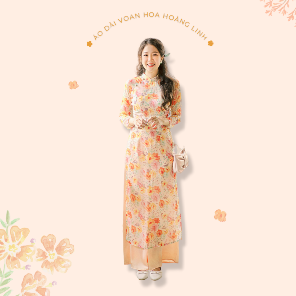 Sumire Store Áo dài Truyền thống Hoàng Linh