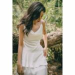Váy dây trắng cổ đổ bèo rũ – FAIRY DRESS – SOLID