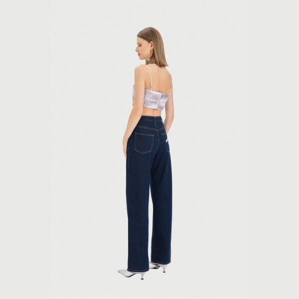 DEAR JOSÉ - Quần jeans Poker Girl xanh navy - Ảnh 3