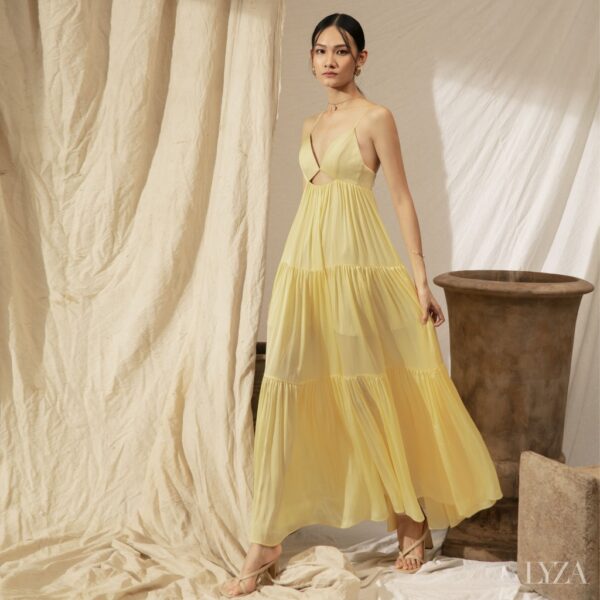 [Mã BMLTM100 giảm đến 100K đơn 499K] LYZA - Đầm Sun Flower
