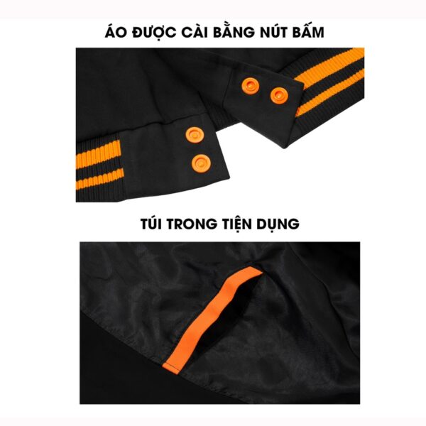 Áo Khoác Varsity Nam Thời Trang Thương Hiệu Y2010 Nguyên Bản Ver28 21051 |YaMe| - Hình ảnh 5