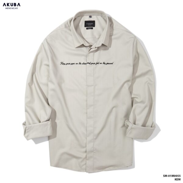 AO SO MI TAY DAI AKUBA 01M0055 - Ảnh 6