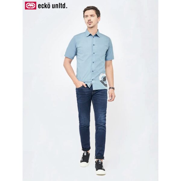 ÁO SƠ MI TAY NGẮN ECKO UNLTD OS22-02047 MEN - Hình ảnh 3