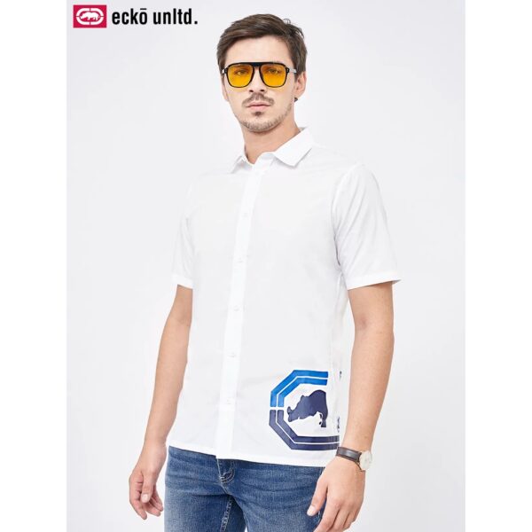 ÁO SƠ MI TAY NGẮN ECKO UNLTD OS22-02047 MEN - Hình ảnh 7