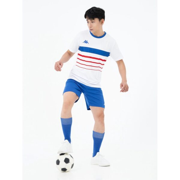Áo thun bóng đá chính hãng Kappa họa tiết cờ Pháp co giãn tốt K0CY2TD08V 001 - Hình ảnh 3